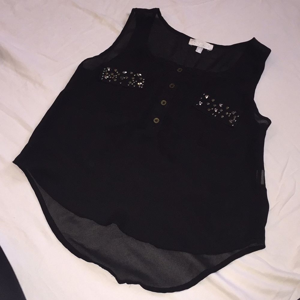 High Low black top